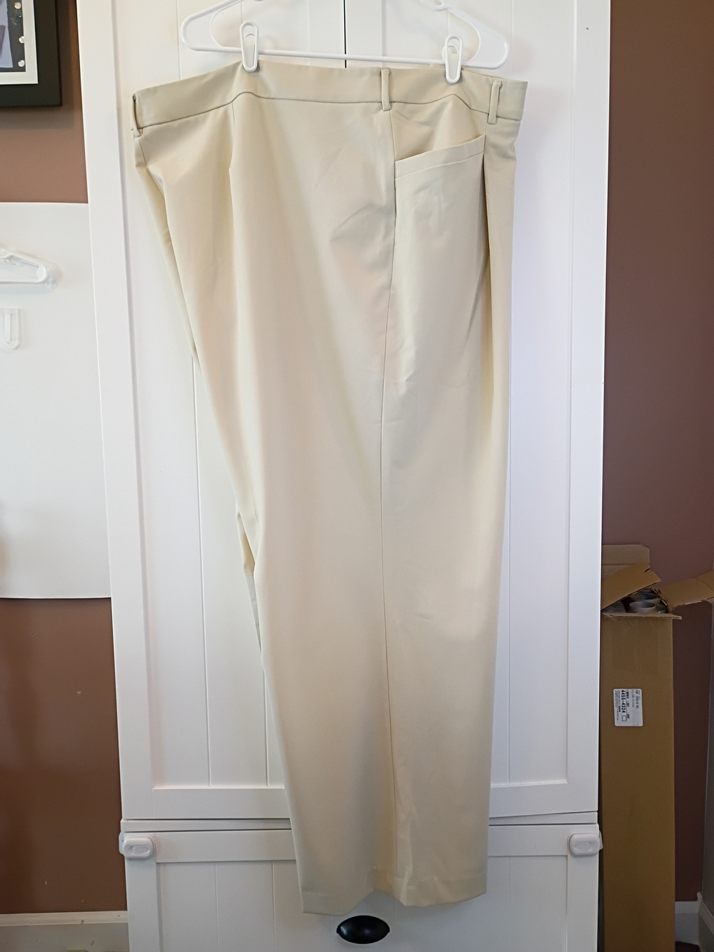 Calvin Klein Cream Dress Pants